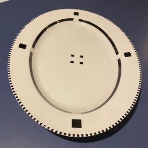 Swid Powell Tuxedo Oval serving platter